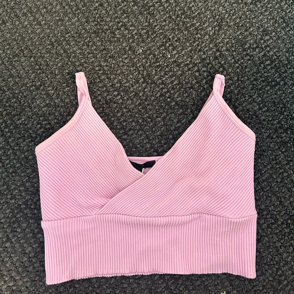 Forever 21 Magenta Crop Top - Worn Once - size S/M